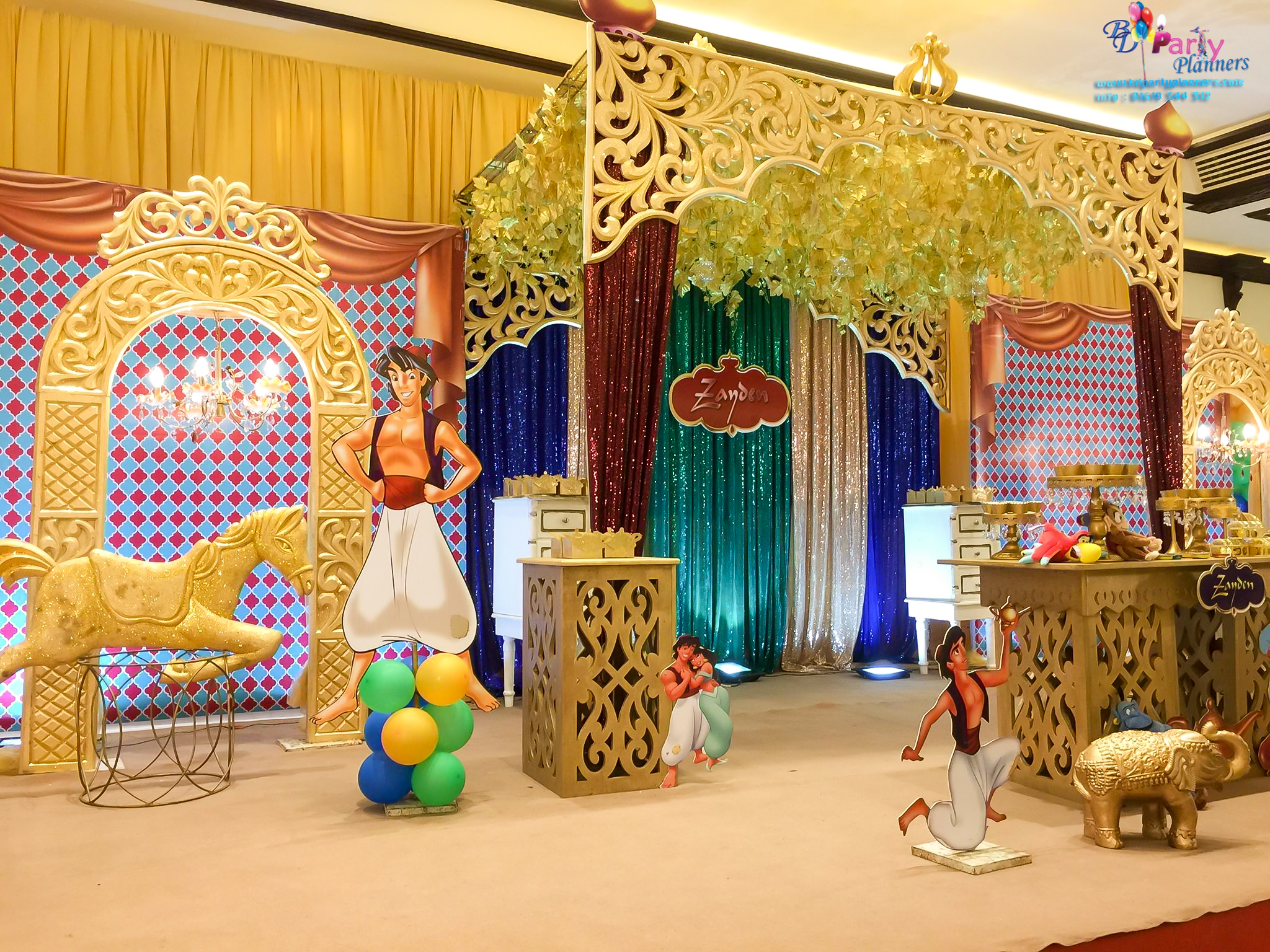 Aladdin Theme Party Decorations