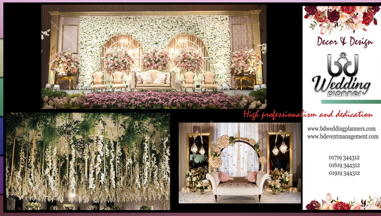 Wedding Decoration Flower Stage Bd Event Management Wedding
