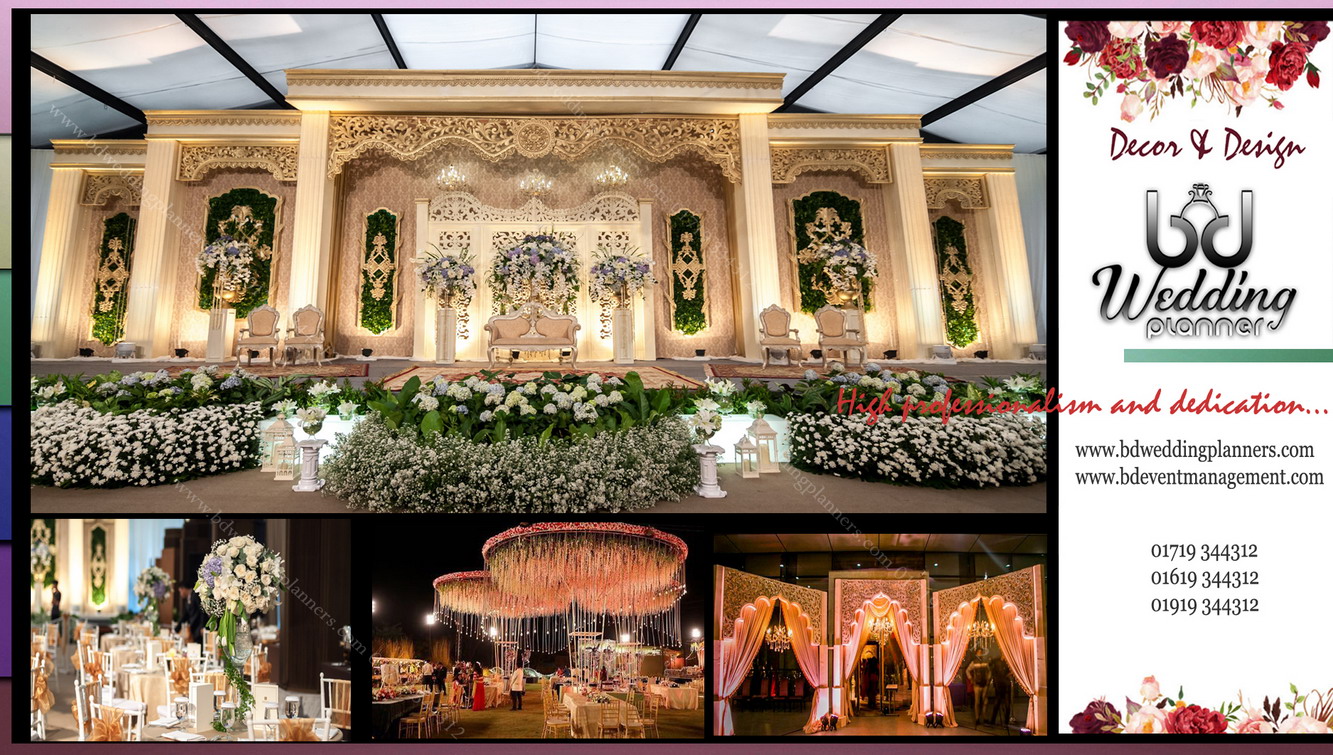 Wedding Decoration Flower Stage Bd Event Management Wedding