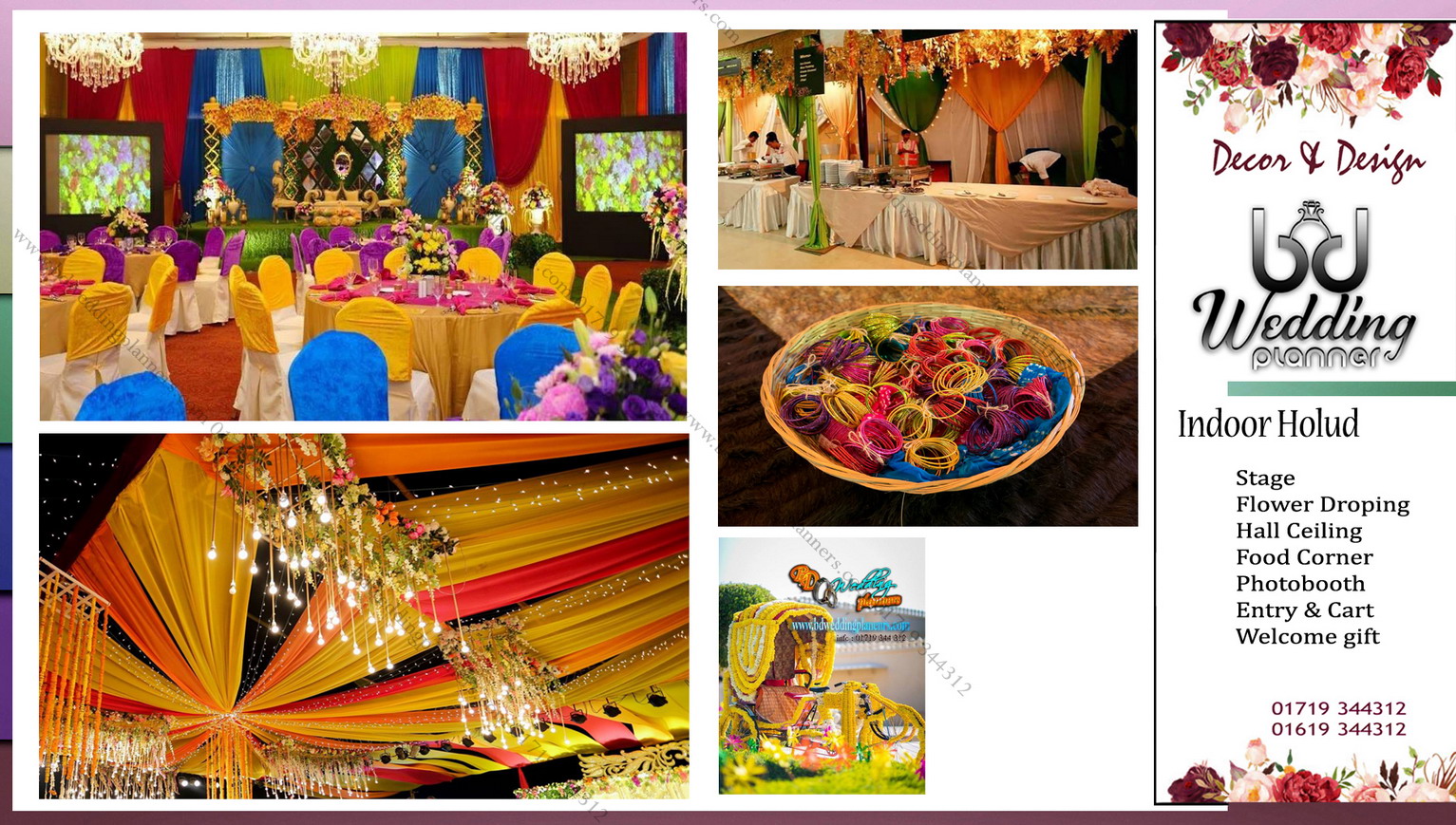 Holud Stage Decor Bd Event Management Wedding Planners